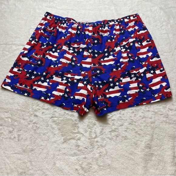 Polo Ralph Lauren Co Red White Blue Boxer Shorts Size XL - Picture 2 of 9